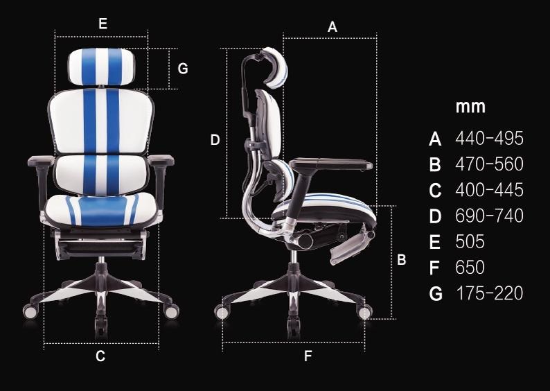 Кресло геймерское ERGOHUMAN ELITE GAMING MARS (M-EHPE-AB-HAL-MLRE) Comfort Seating